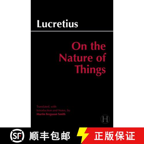 【3-4周达】On the Nature of Things [9780872205871]