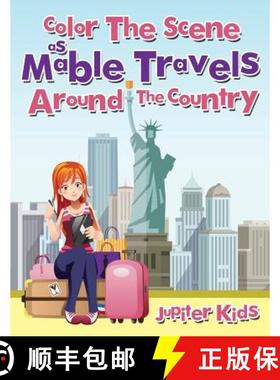 【3-4周达】Color The Scene As Mable Travels Around The Country [9781683262633]
