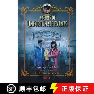 【3-4周达】Series of Unfortunate Events #3: The Wide Window Netflix Tie-in, A [9780062796042]