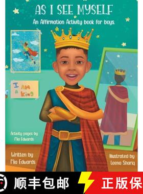 【3-4周达】As I See Myself: Affirmation Activity Book for Boys [9781365296093]