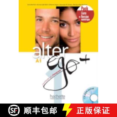 【3-4周达】Alter Ego +: Livre de l'eleve A1 + version numerique [9782017133667]