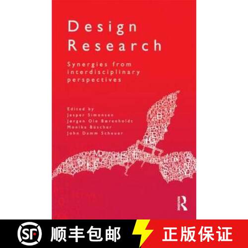 【3-4周达】精装 Design Research : Synergies from Interdisciplinary Perspectives [9780415572637]
