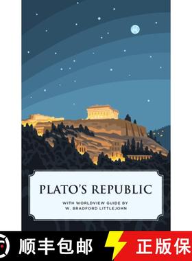 【3-4周达】Plato's Republic (Canon Classics Worldview Edition) [9781944503727]