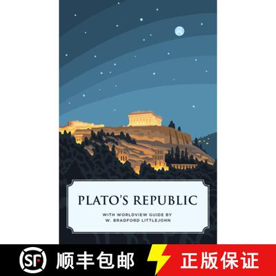 【3-4周达】Plato's Republic (Canon Classics Worldview Edition) [9781944503727]
