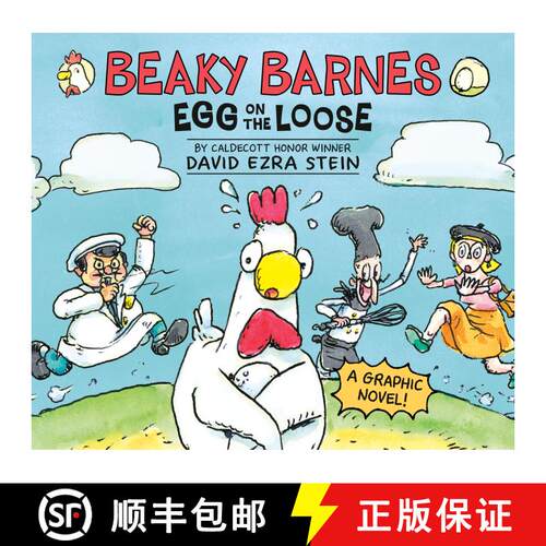 【3-4周达】精装 Beaky Barnes: Egg on the Loose: A Graphic Novel [9780593094761]