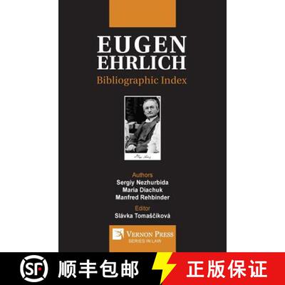 预订 Eugen Ehrlich: Bibliographic Index [9781622734849]