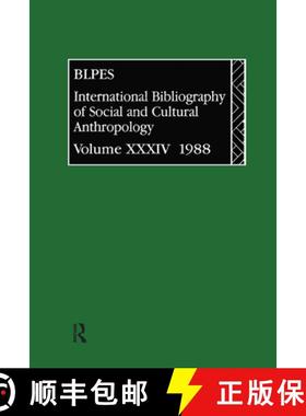 【3-4周达】Ibss: Anthropology: 1988 Vol 34 [9780415064712]