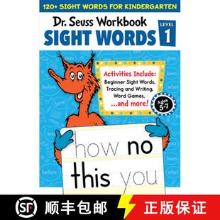 Kindergarten 4周达 Sight Seuss Level for 120 Dr. Workbook 9780593712481 Word... Words