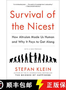 【3-4周达】Survival of the Nicest: How Altruism Made Us Human and Why It Pays to Get Along [9781615192205]