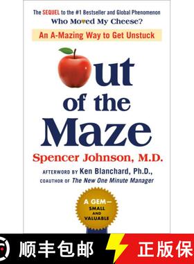 【3-4周达】精装 Out of the Maze: An A-Mazing Way to Get Unstuck [9780525537298]