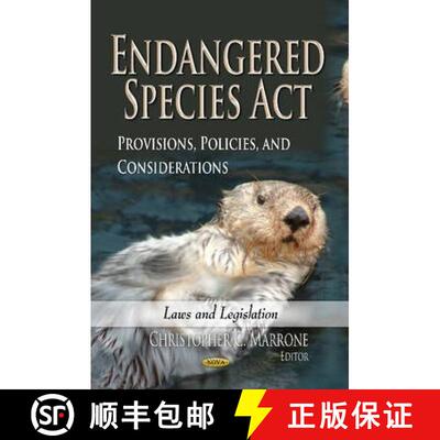 【3-4周达】精装 Endangered Species Act: Provisions, Policies, and Considerations [9781626183766]