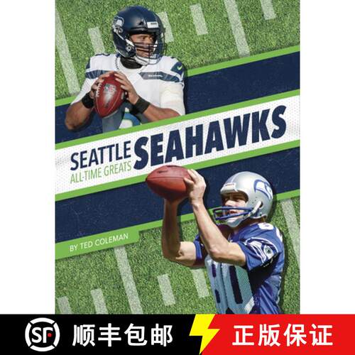 【3-4周达】精装 Seattle Seahawks All-Time Greats [9781634943666]