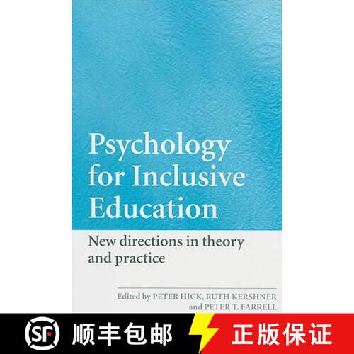 【3-4周达】Psychology for Inclusive Education : New Directions in Theory and Practice [9780415390507]