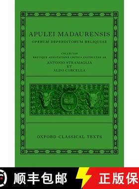【3-4周达】Apuleius: Fragmentary Works (Apulei Madaurensis Operum Deperditorum Reliquiae) [9780198940081]