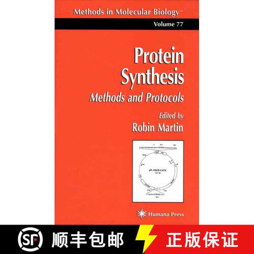 【3-4周达】精装 Protein Synthesis : Methods and Protocols [9780896033979]