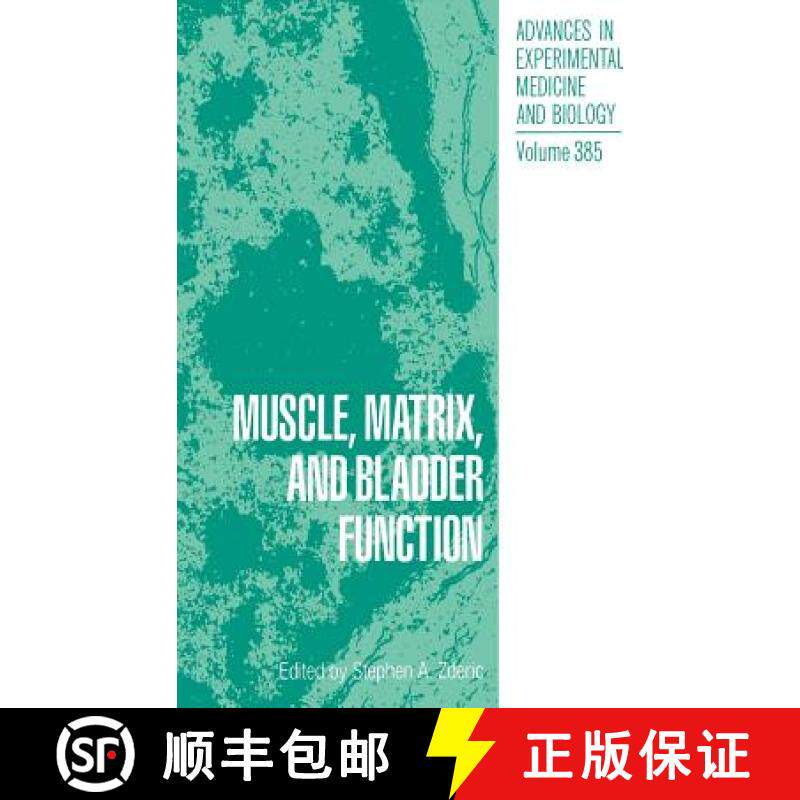 【3-4周达】Muscle, Matrix, and Bladder Function [9780306451935]