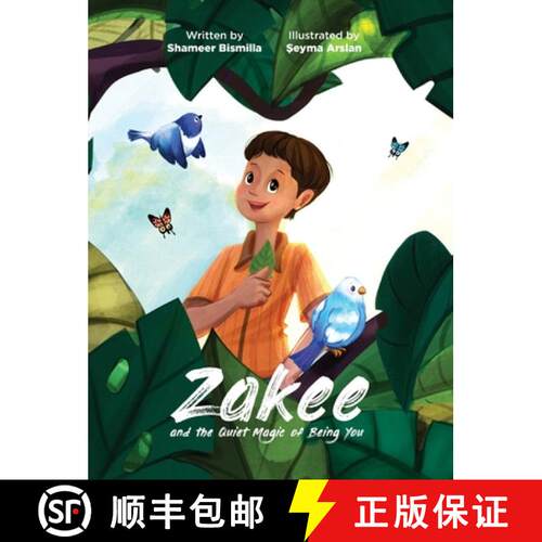 【3-4周达】精装 Zakee and the Quiet Magic of Being You [9781957242439]