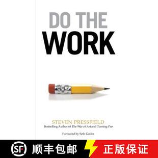 现货 战胜自己成就自己 Do the Work: Overcome Resistance and Get Out of Your Own Way [9781936891375]