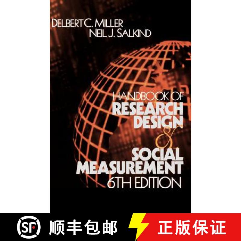 【3-4周达】Handbook of Research Design and Social Measurement (Sixth Edition) [9780761920458]