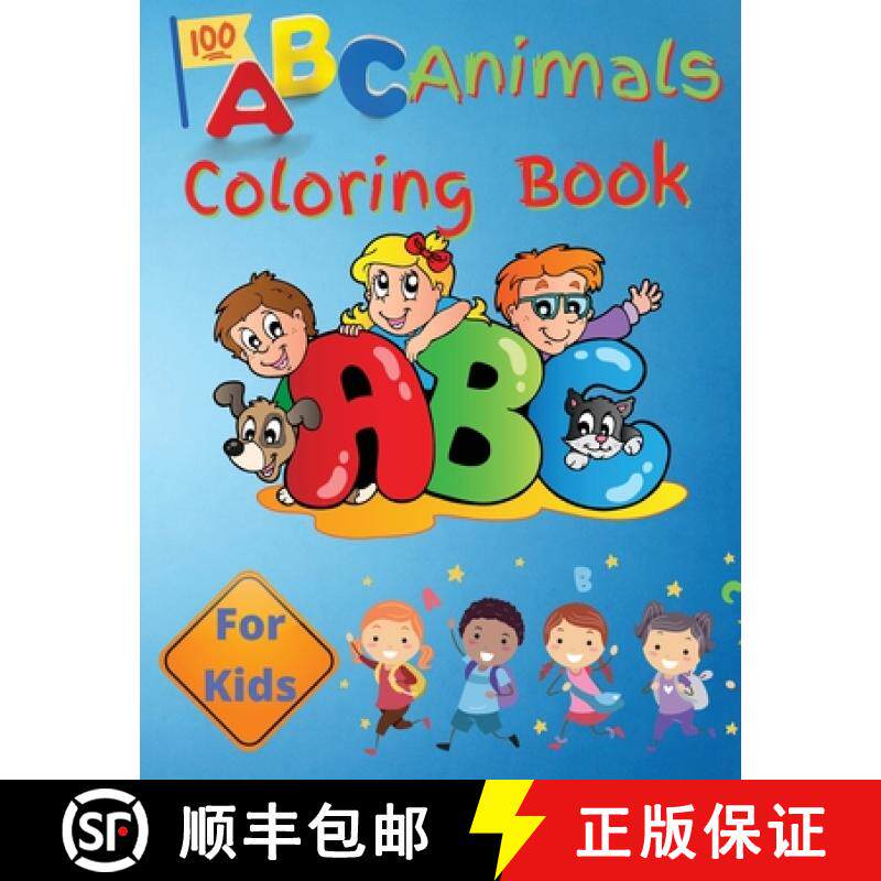 预订 ABC Animals Coloring Book For Kids: Preschool Book for Toddlers, Boys and Girls | Learn the Alph... [9783986544867]