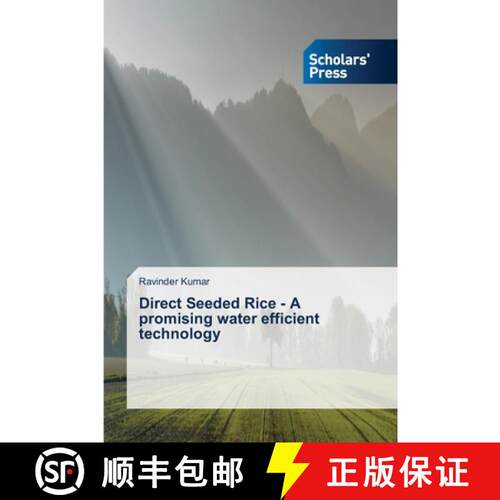 预订 Direct Seeded Rice - A promising water efficient technology [9786138839644]