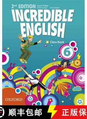 【3-4周达】Incredible English: 6: Class Book [9780194442336]