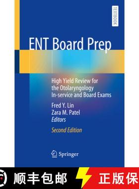 【3-4周达】Ent Board Prep: High Yield Review for the Otolaryngology In-Service and Board Exams [9783031260476]