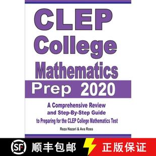 【3-4周达】CLEP College Mathematics Prep 2020: A Comprehensive Review and Step-By-Step Guide to Prepa... [9781646121588]