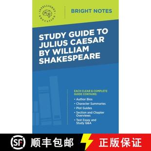 William 9781645425663 Study Julius Caesar 4周达 Guide Shakespeare