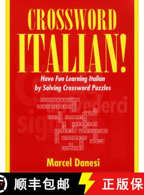 【3-4周达】Crossword Italian! – Have Fun Learning Italian by Solving Crossword Puzzles [9780802044303]