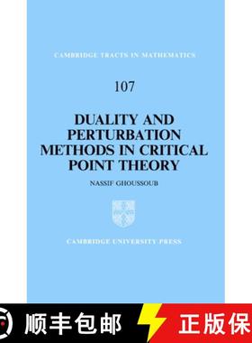 【3-4周达】Duality and Perturbation Methods in Critical Point Theory: - Duality and Perturbation Meth... [9780521440257]