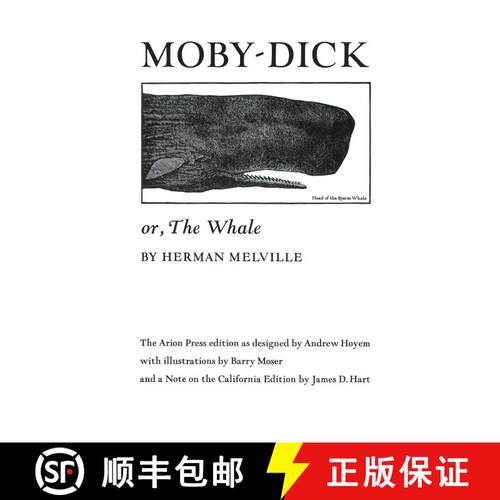 【3-4周达】精装 Moby Dick or, The Whale (First Edition) [9780520043541]