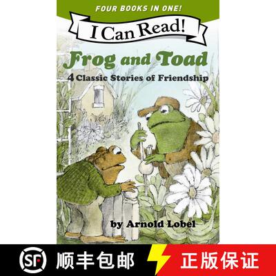 【3-4周达】Frog and Toad: 4 Classic Stories of Friendship: All 4 Books From the Classic Animal Friend... [9780063442405]