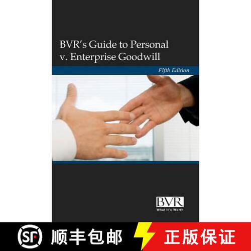 【3-4周达】精装 BVR's Guide to Personal v. Enterprise Goodwill, Fifth Edition [9781621500056]