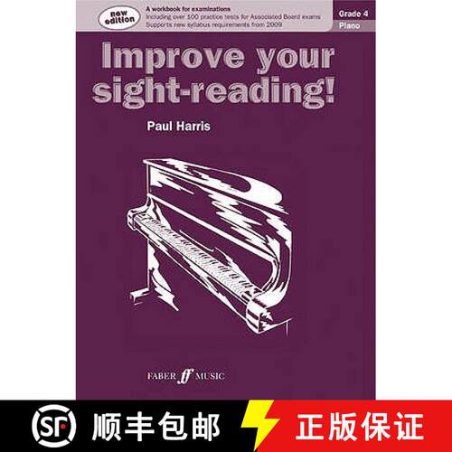 【3-4周达】Improve your sight-reading! Piano Grade 4 [9780571533046]