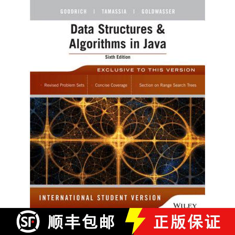 【3-4周达】Data Structures & Algorithms In Java, Sixth Edition, International Student Version [Wiley... [9781118808573]