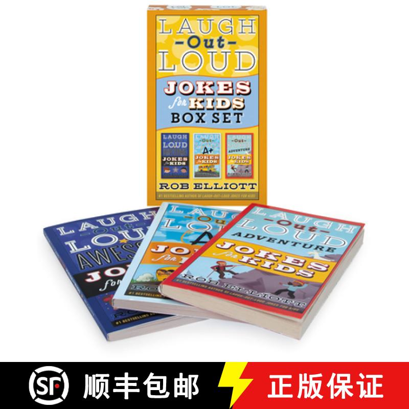 【3-4周达】Laugh-Out-Loud Jokes for Kids 3-Book Box Set: Awesome Jokes for Kids, A+ Jokes for Kids, a... [9780062916044]
