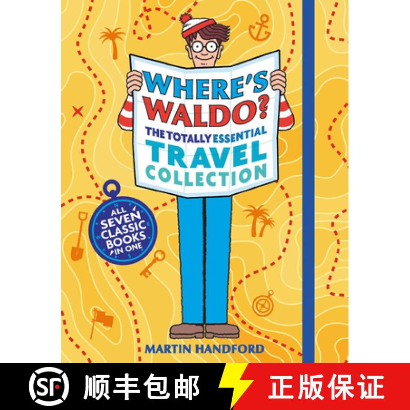 【3-4周达】Where's Waldo? The Totally Essential Travel Collection: All Seven Classic Books in One (A ... [9781536224399]