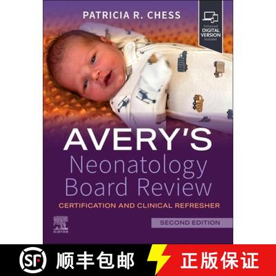 【3-4周达】Avery's Neonatology Board Review: Certification and Clinical Refresher [9780443106385]