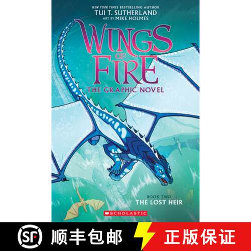 【3-4周达】Wings of Fire: The Lost Heir: A Graphic Novel (Wings of Fire Graphic Novel #2): Volume 2 [9780545942201]