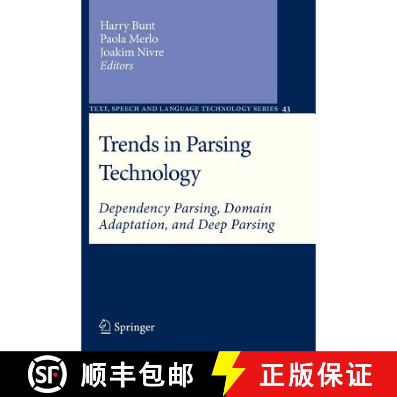 【3-4周达】Trends in Parsing Technology : Dependency Parsing, Domain Adaptation, and Deep Parsing [9789400733794]
