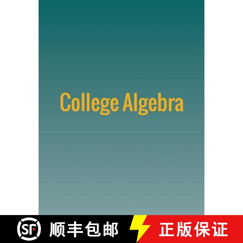 【3-4周达】College Algebra [9781680920376]