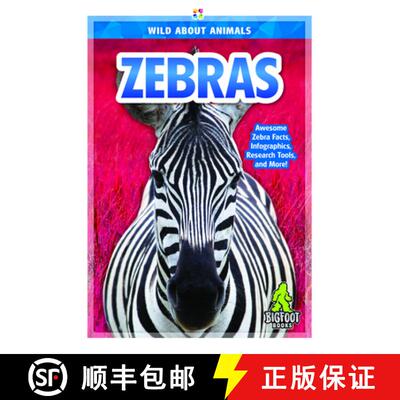 【3-4周达】Wild About Animals: Zebras [9781644942536]