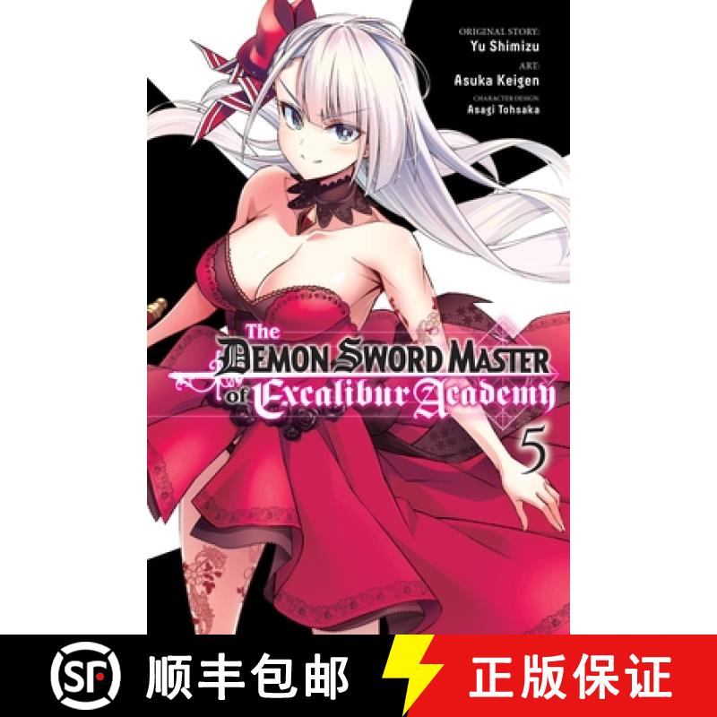 【3-4周达】The Demon Sword Master of Excalibur Academy, Vol. 5 (Manga) [9781975366360]