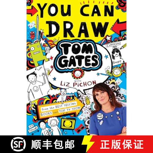 【3-4周达】You Can Draw Tom Gates with Liz Pichon [9780702316258]