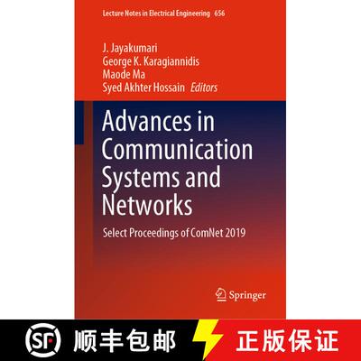 【3-4周达】精装 Advances in Communication Systems and Networks : Select Proceedings of ComNet 2019 [9789811539916]