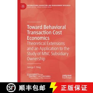 Behavioral Economics Toward Application 9783030468804 Transaction 4周达 Extensions Theoretical Cost t... and