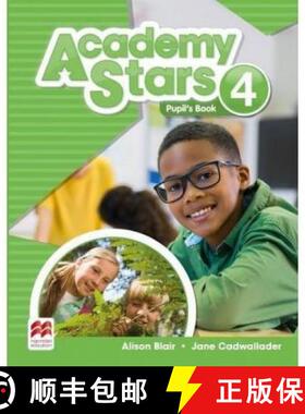 现货 Academy Stars Level 4 Pupil's Book Pack [9780230490116]