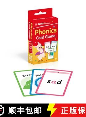 【3-4周达】DK Super Phonics Card Game [9780241717660]