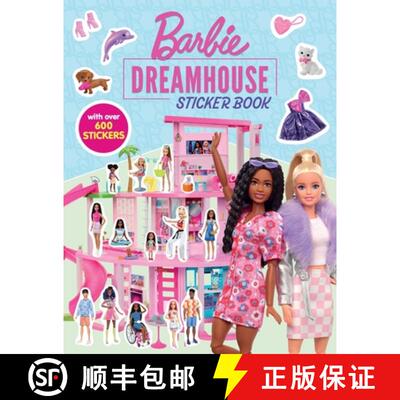 【3-4周达】Barbie: Dreamhouse Sticker Book [9781640365414]